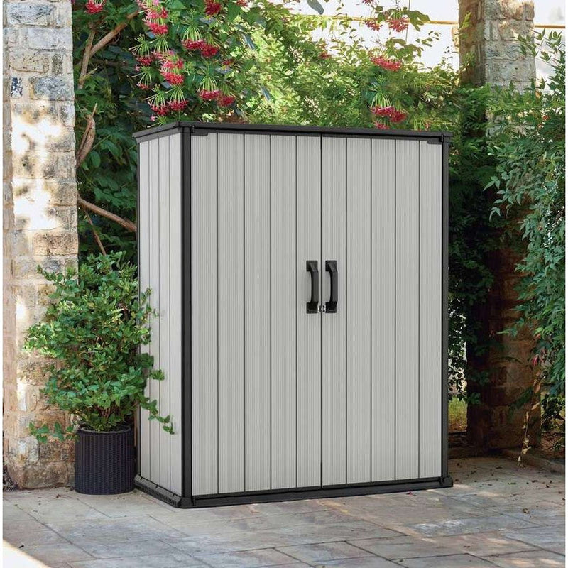 Keter Premier 4 x 2 Tall Plastic Storage Unit