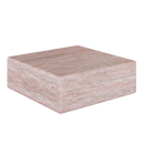 Cerazo Travertine Coffee Table, Red