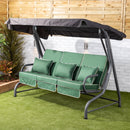 Alfresia Roma 3 Seater Garden Swing Seat | Luxury Cushions
