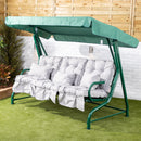Alfresia Roma 3 Seater Garden Swing Seat | Classic Cushions