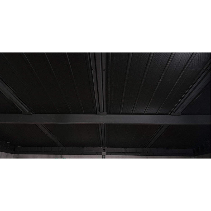 Keter 11x 7 Artisan Heavy Duty Plastic Pent Shed – Grey