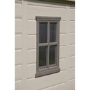 Keter 4×6 Factor Heavy Duty Plastic Garden Shed – Beige