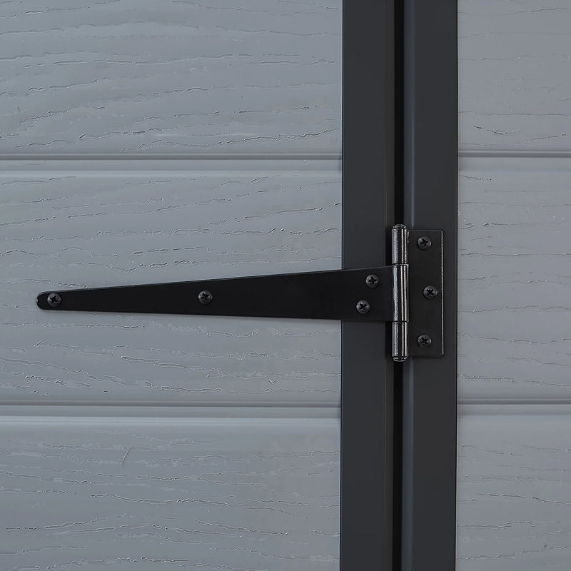 Klikstrom Senner 6×4 ft Pent Grey Shed with floor & 1 window